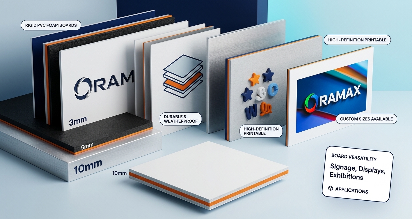 PVC print material from Oramax